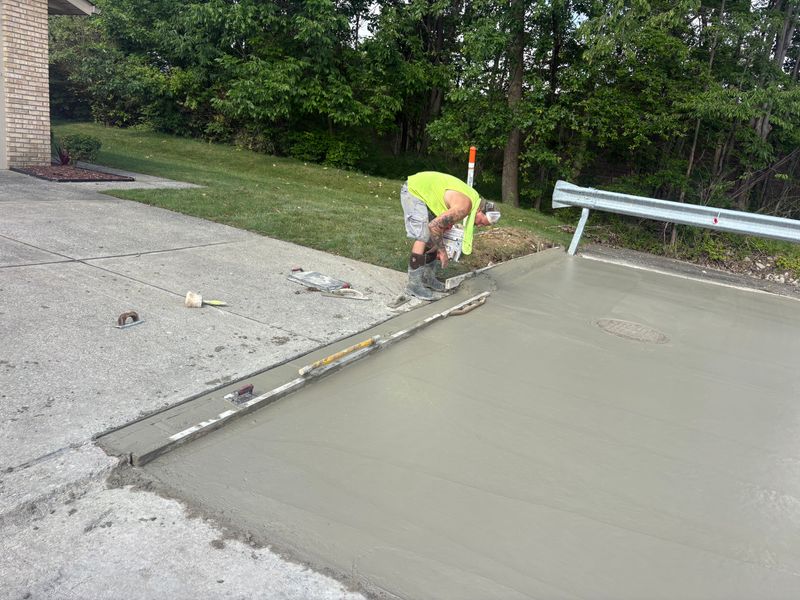 Driveway tear out and replacement