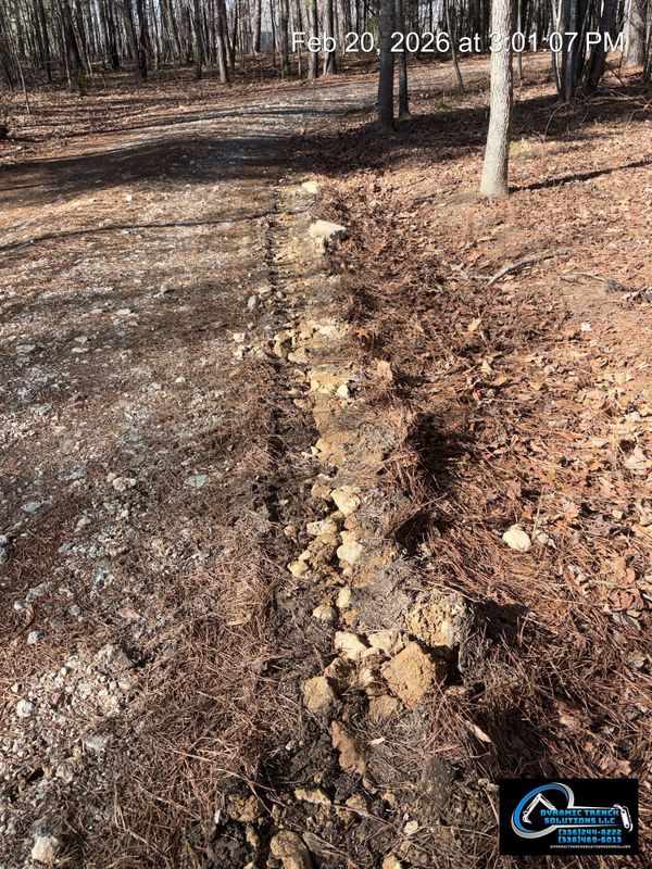 French Drain Install