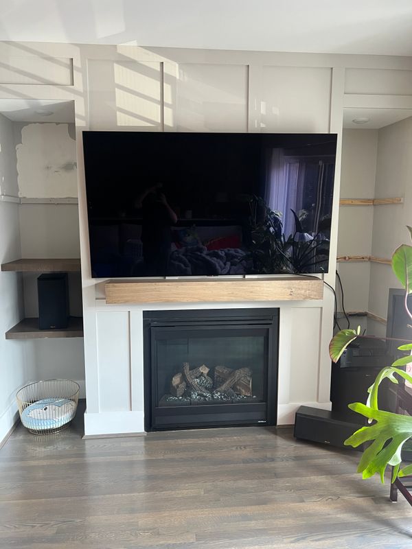 Fireplace makeover