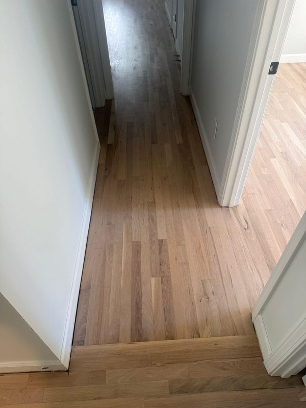 Solid hardwood installation