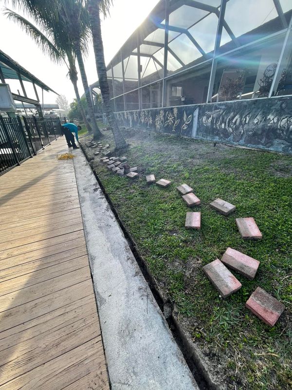 Sod installation 