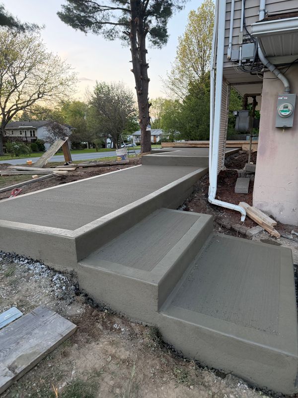 Sidewalk Installation