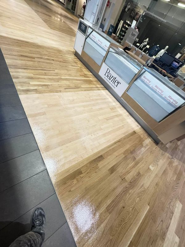Solid hardwood installation