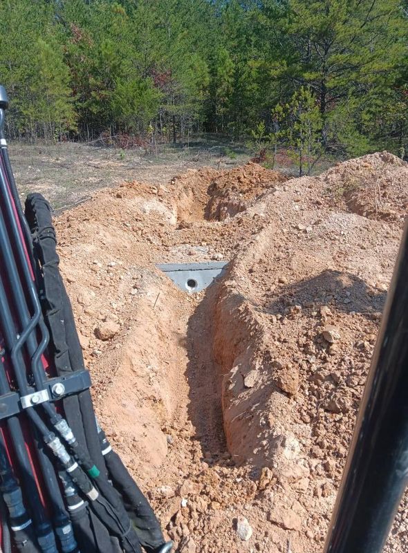 Septic leach fields