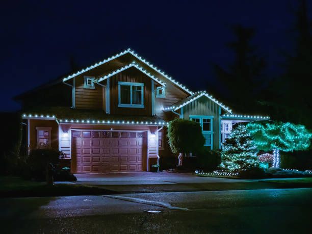 Christmas Lights Hanging