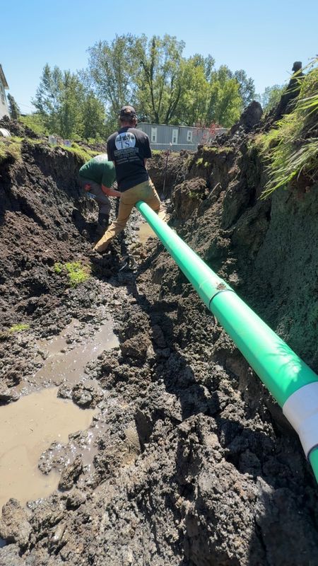 Trenching and Utilities Installation