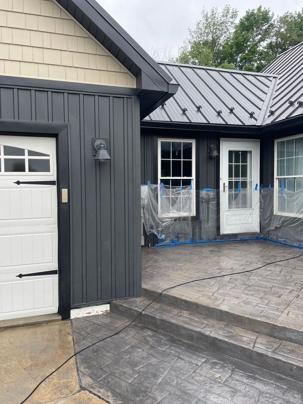 Stamped Concrete Installation