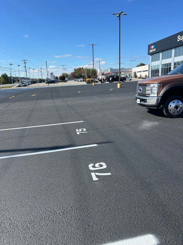 Line striping