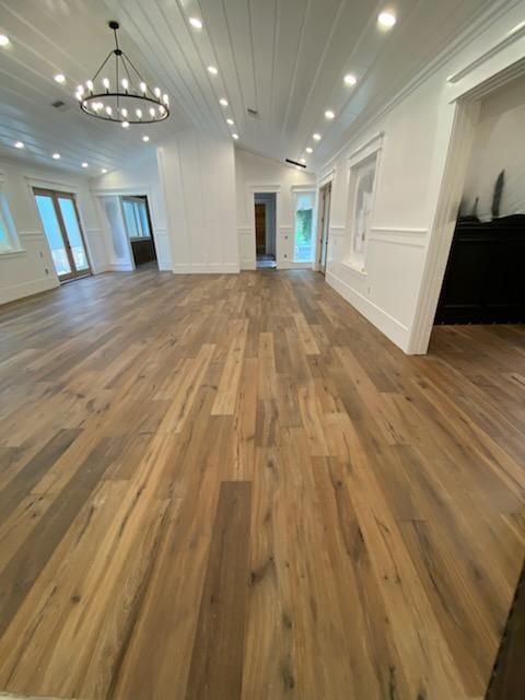 Hardwood Floor Install
