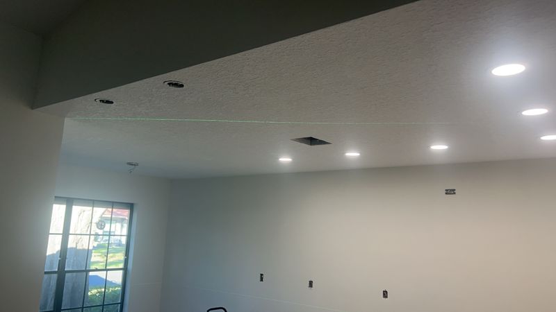 Ceiling Texture Application