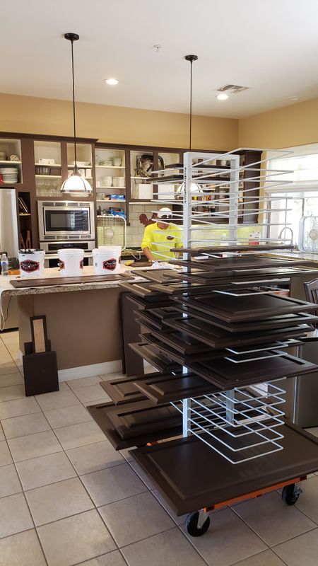 Kitchen Cabinet Repainting