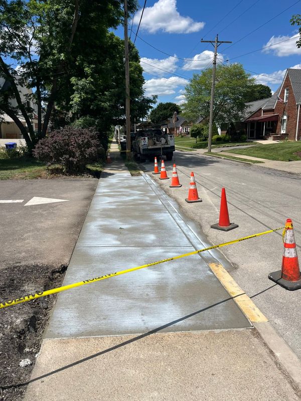 Sidewalk Installation