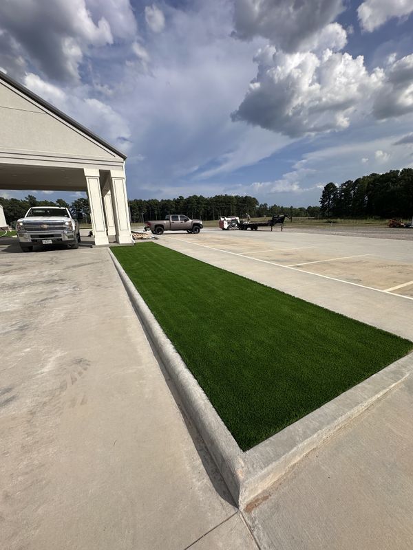 Residential Artificial Turf Installation