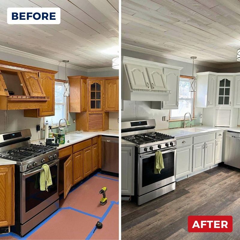 Kitchen Cabinet Refinishing