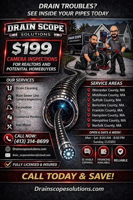 Main Sewer Line Camera Inspections
