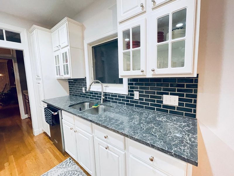 Custom tile backsplash