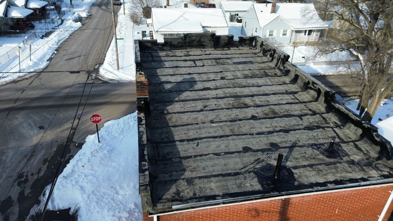 Low slope roofing services