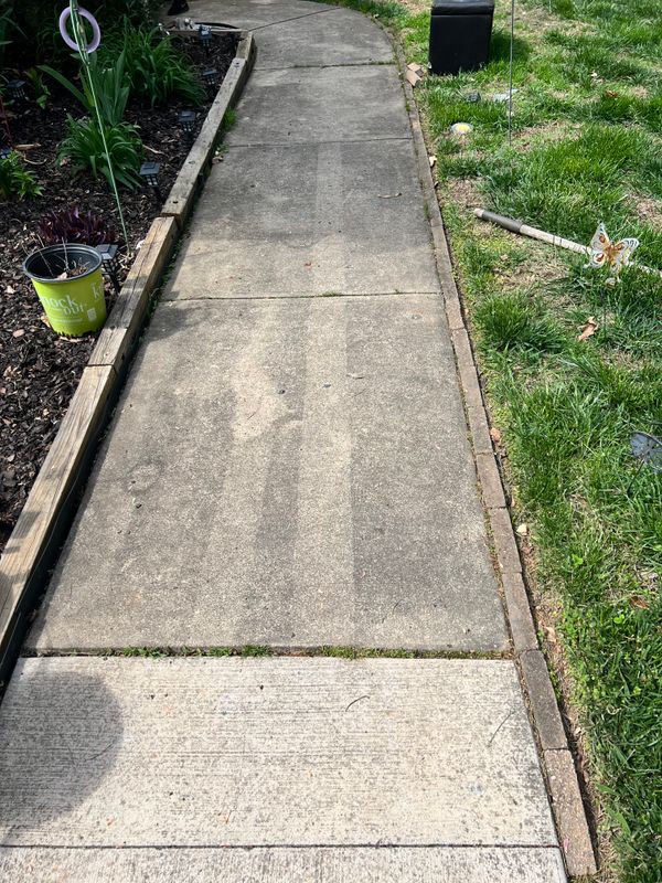 Pressure washing