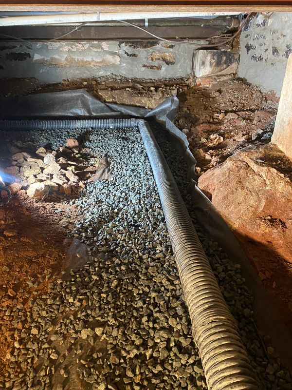 Basement waterproofing 