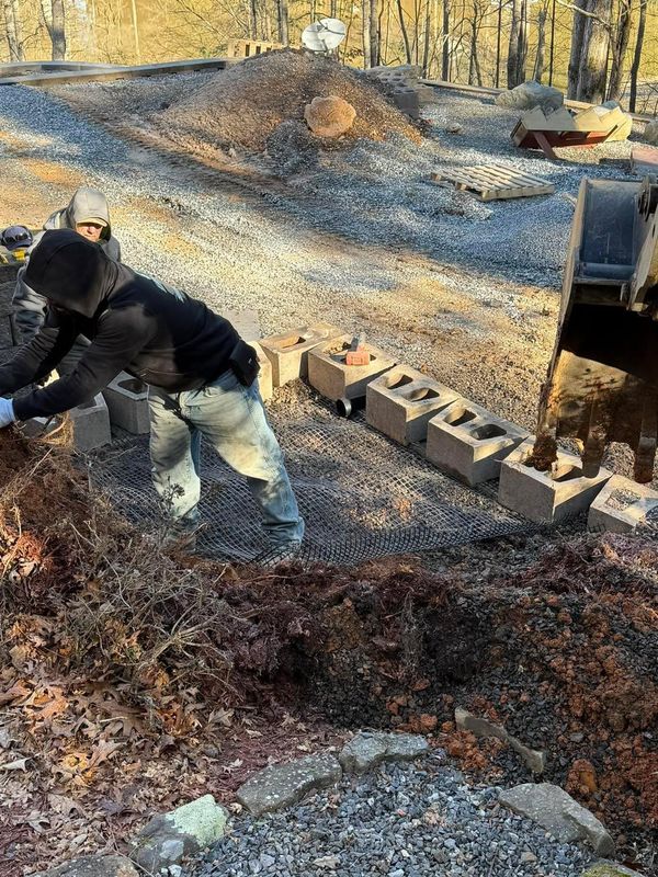 Retaining Wall Construction