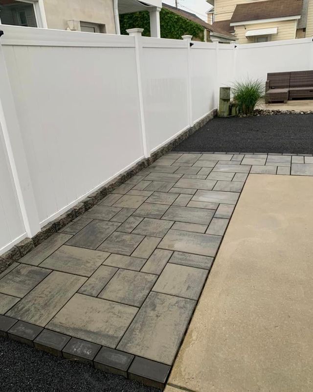 Stamped Concrete Installation