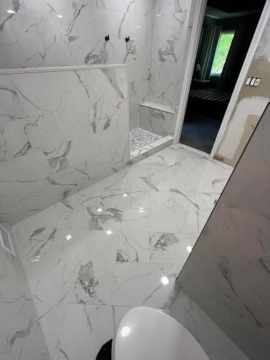 Tile installation