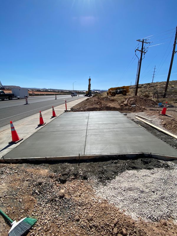 Sidewalk Construction