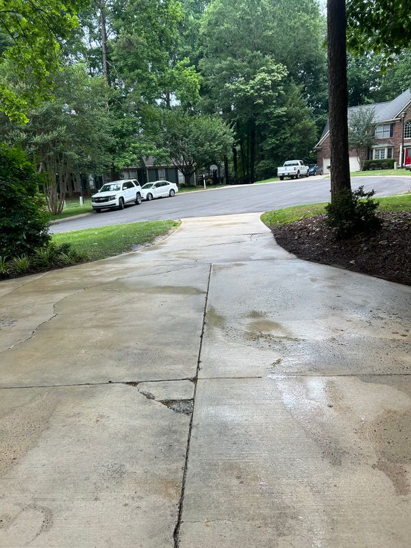 Driveway and Sidewalk Cleaning
