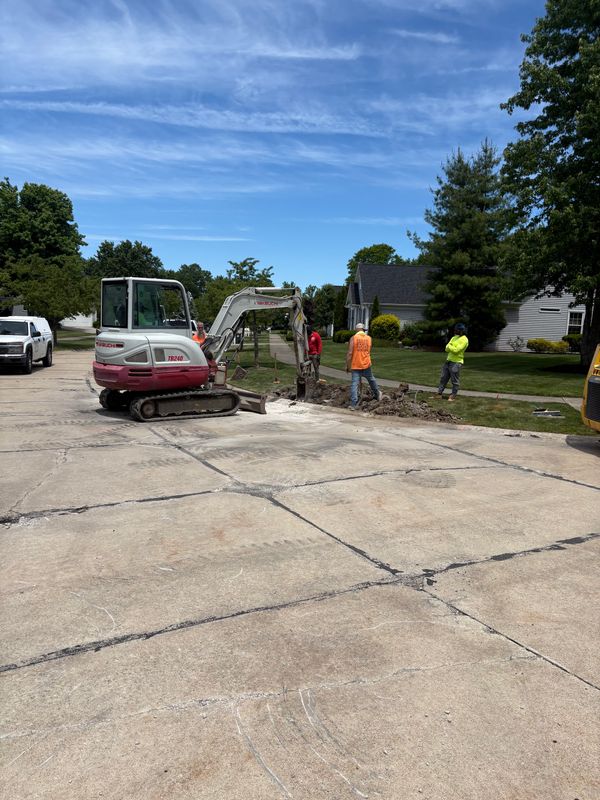 Driveway tear out and replacement