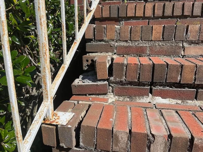 Cracked Brick And Mortar Repair