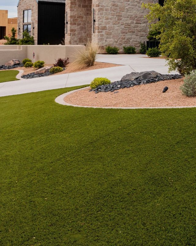 Residential Artificial Turf Installation