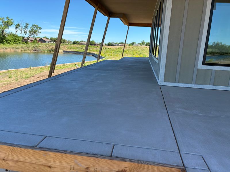 Stamped Concrete Installation