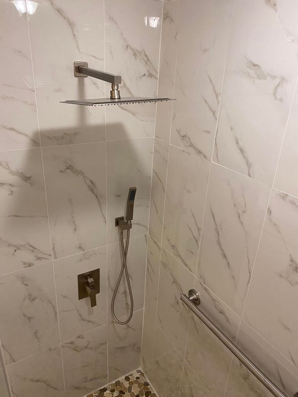 Tile installation 