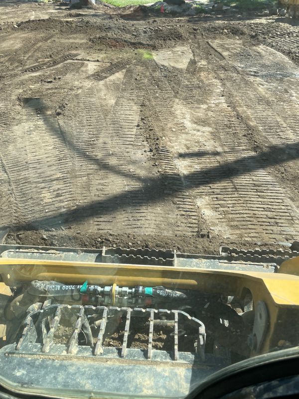 Grading/black dirt