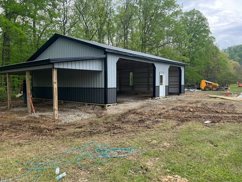 Agriculture Pole Barn Construction