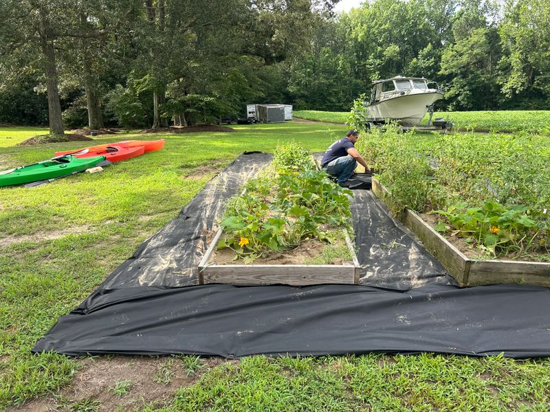 Flower Bed Installation  gallery