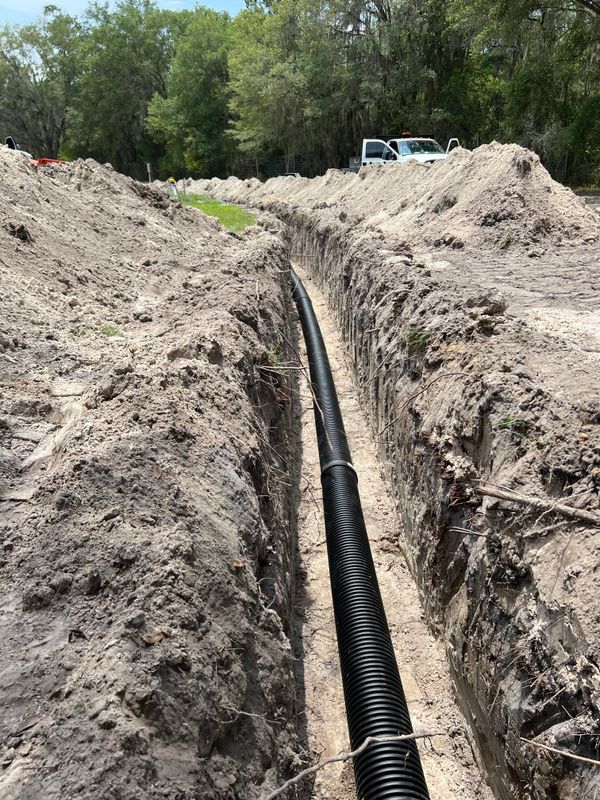 Water management/drain installation