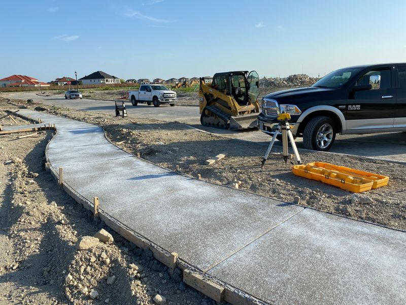 Concrete Walkway