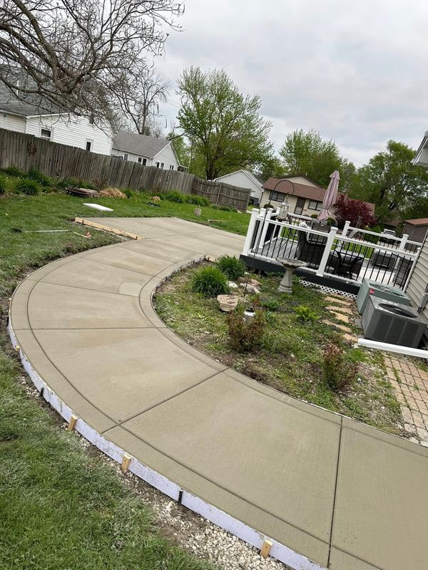 Sidewalk Installation