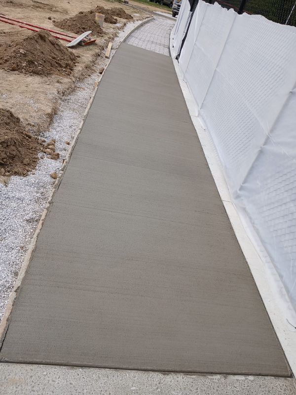 Sidewalk Installation