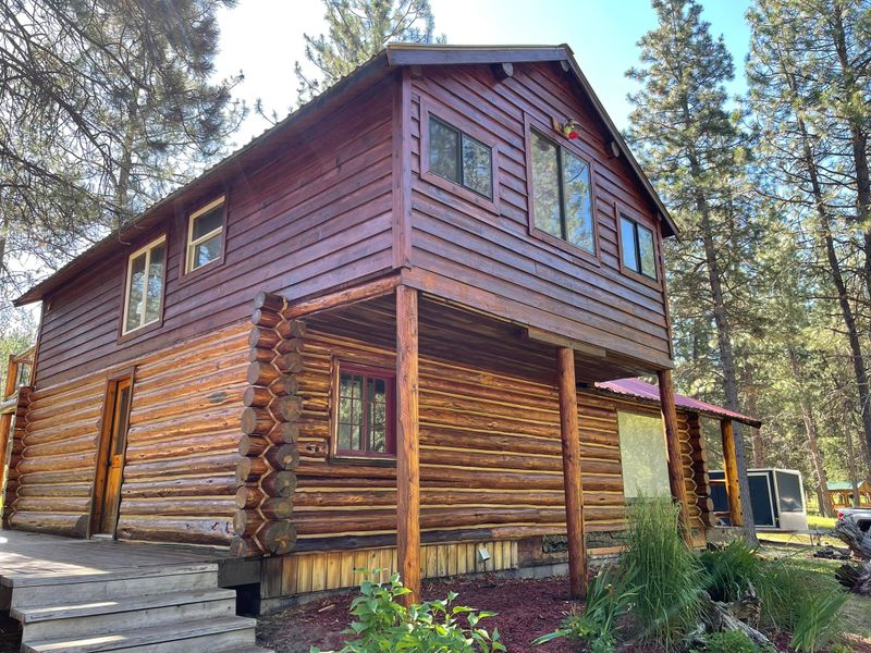Log Home Staining in Montana