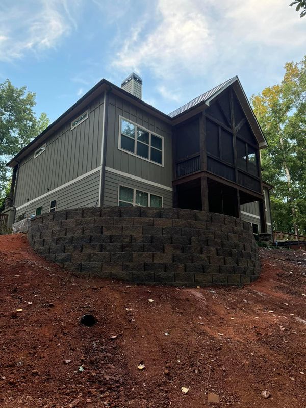Retaining Wall Installs