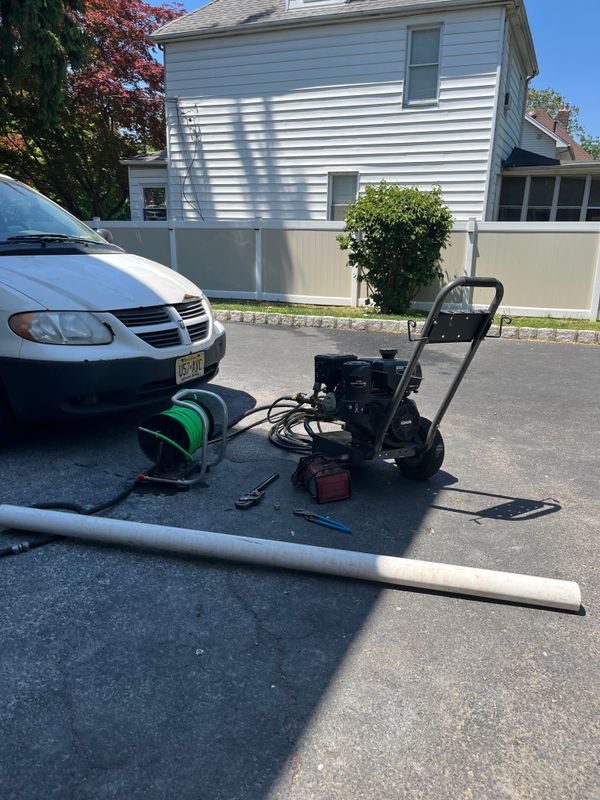 Jetting Main Sewer Line