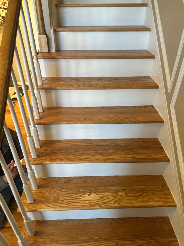 Solid hardwood installation