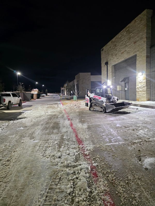 Salt Spreading (Ice Melt Application)
