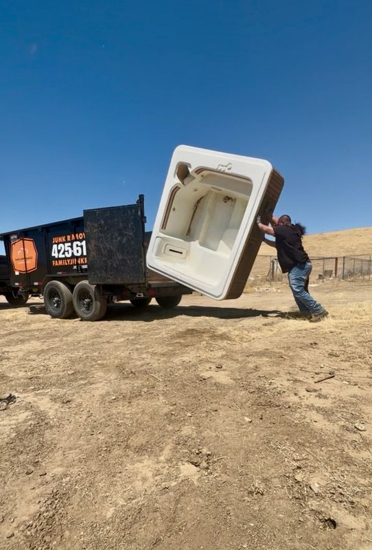 Hot Tub Removal