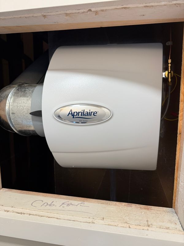 Air Quality Humidifiers and UV Lights Installs