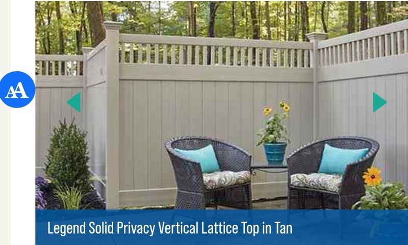 VINYL FENCES COLORS