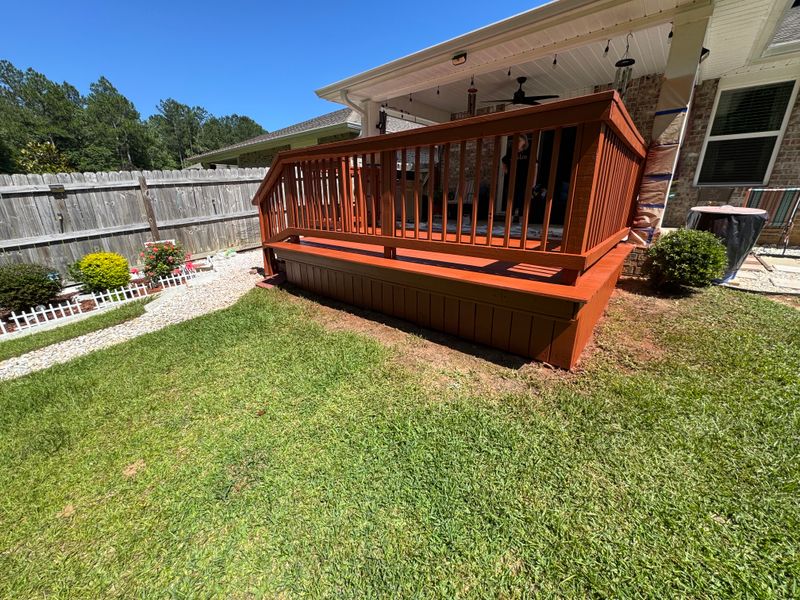Deck and Fence Staining