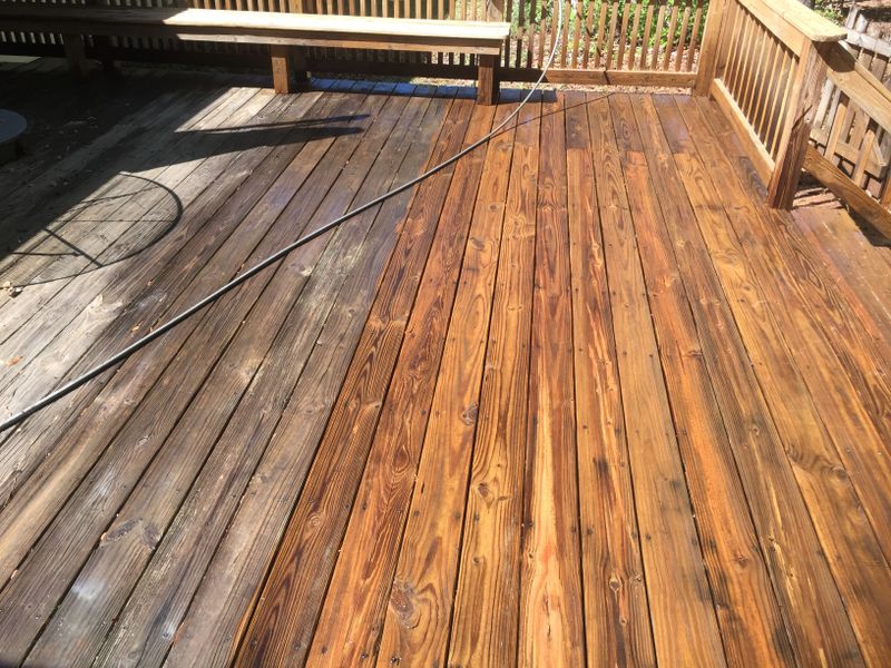 Decking & Fencing Cleaning